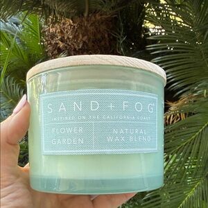 Flower Garden Candle - Green